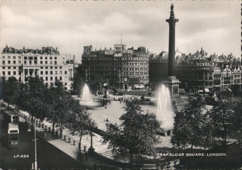 Trafalgar Square, Nelson's Column, London United Kingdom