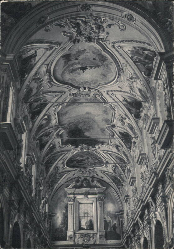 Palermo Chiesa del Gesù Casa Professa Nave Vault Italy