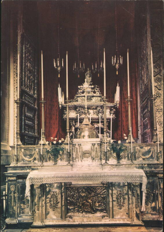 Palermo Cathedral Chapel of Saint Rosalia Reliquary Italy