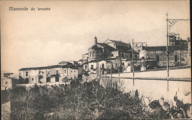 Monreale da levante Italy