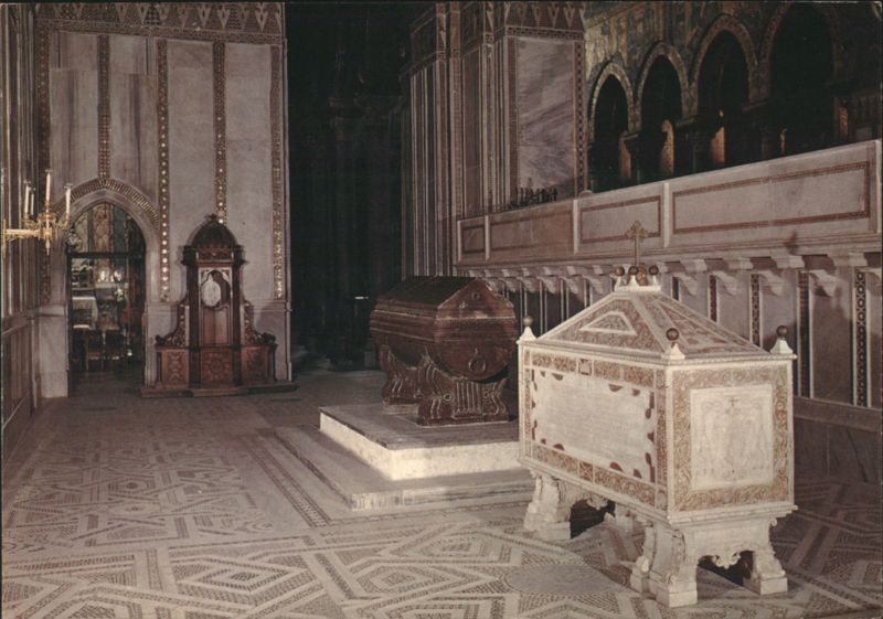 Monreale Cathedral: Tombs of William I and William II Italy