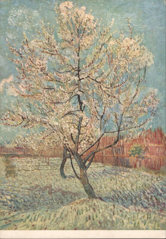 Peach-Tree in Bloom - Vincent Van Gogh Painting Art