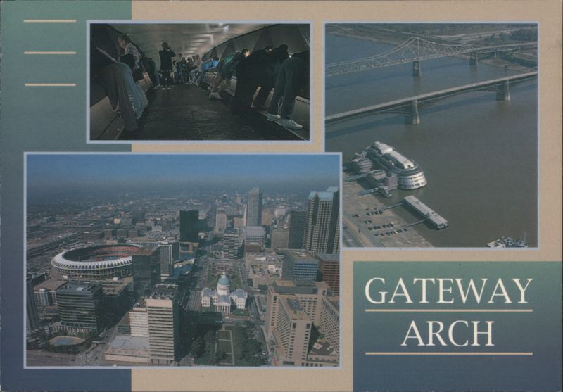 Gateway Arch, St. Louis, MO Skyline & Mississippi River Views Missouri