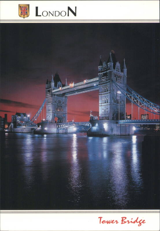 Tower Bridge, London at Night United Kingdom