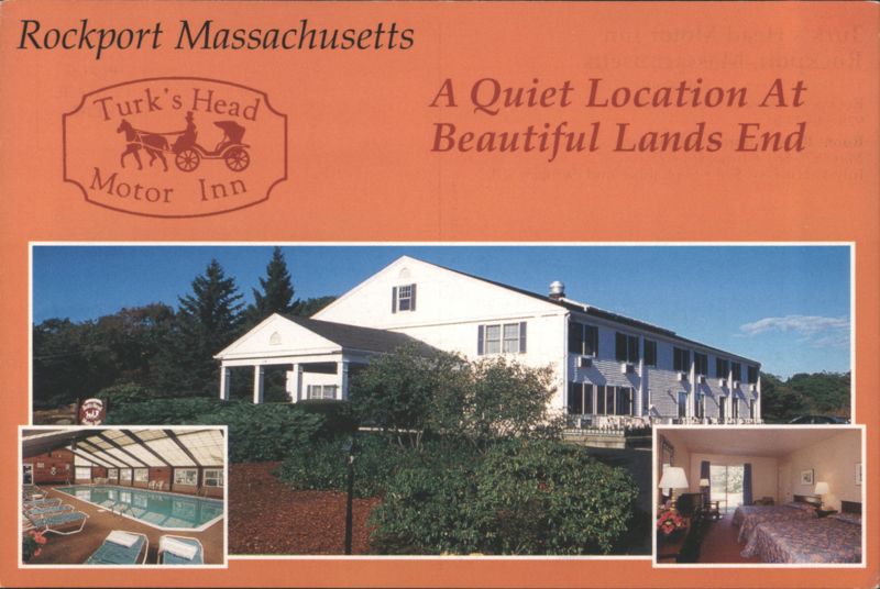 Turk's Head Motor Inn Rockport MA - Quiet Lands End Location Massachusetts