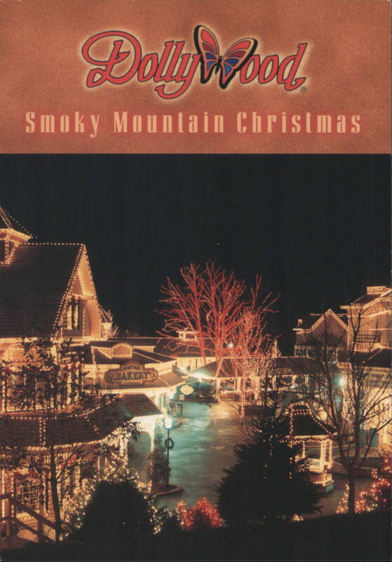 Dollywood Smoky Mountain Christmas Lights Pigeon Forge Tennessee