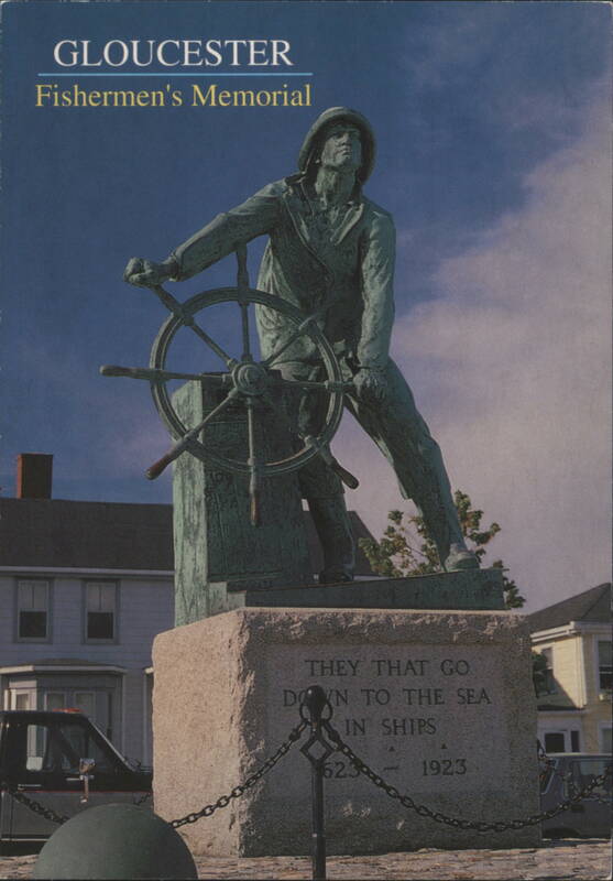 Gloucester Fishermen's Memorial Statue Massachusetts