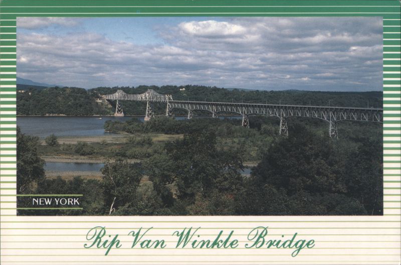 Rip Van Winkle Bridge, Hudson River Valley, New York Hudson-Catskill