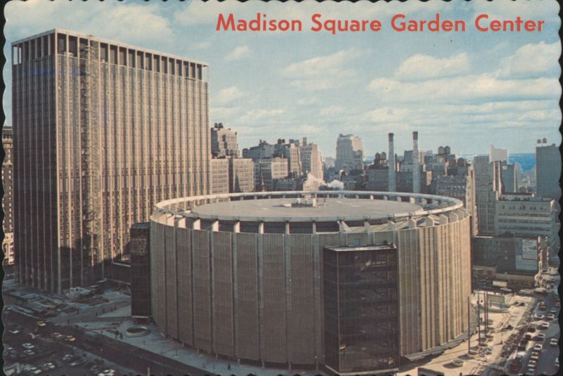 Madison Square Garden Center, New York Carl Scholfield
