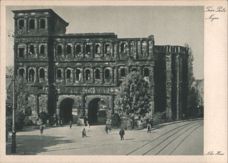 Trier Porta Nigra Roman City Gate Germany Niko Haas