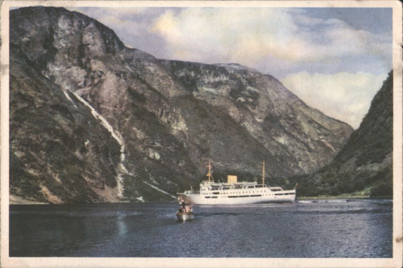 Meteor Norway Cruises Fjord Ship Bergen