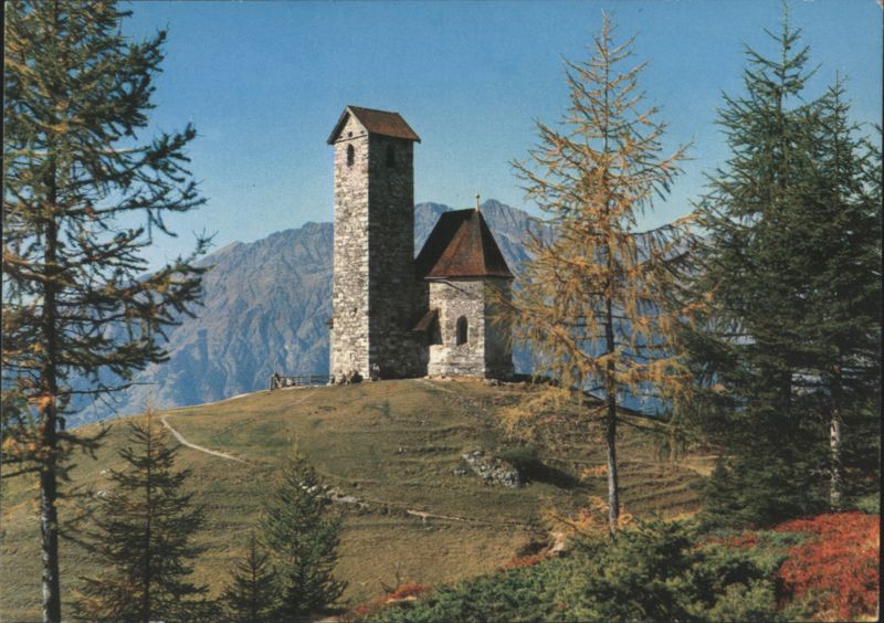 Jocherkirchl am Vigiljoch bei Lana - Meran, San Vigilio m. 1800 Italy