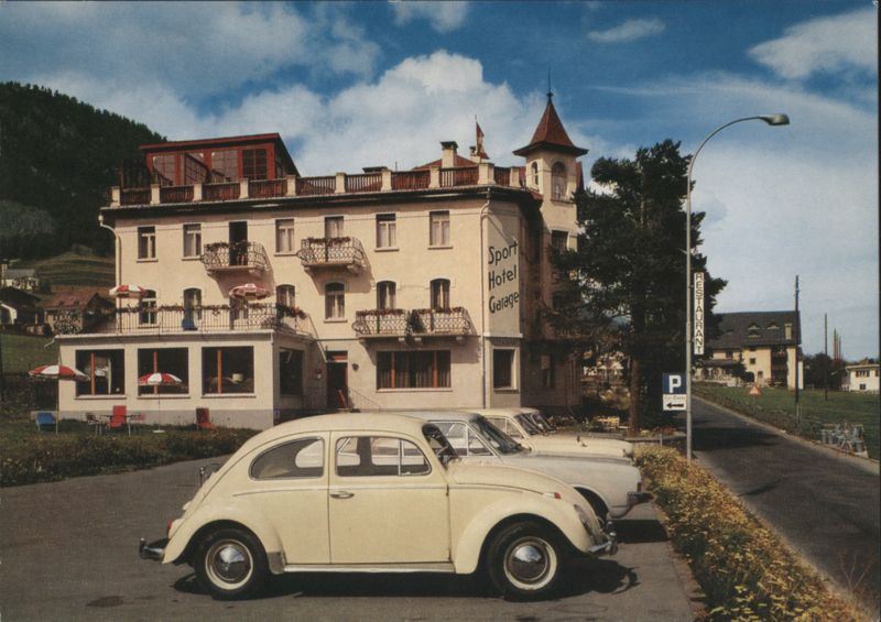 Sport Hotel Samedan Engadin GR, VW Beetles Switzerland