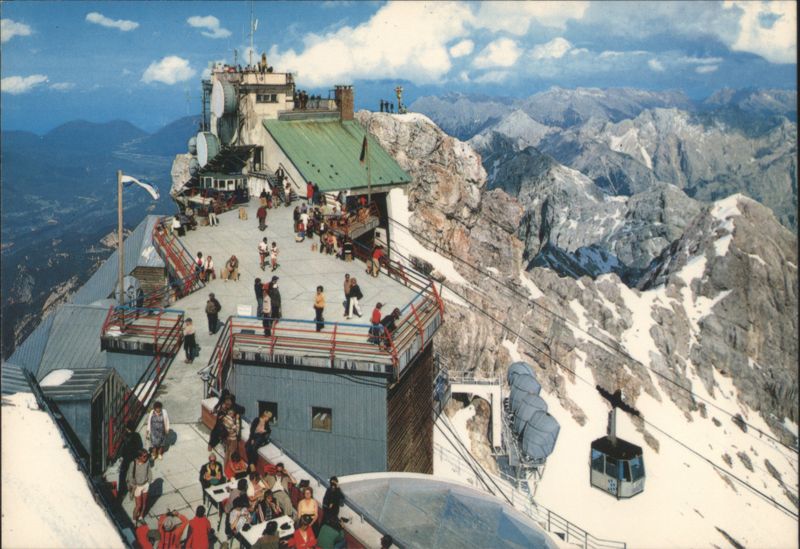 Zugspitze, 2964 m - Höchster Berg Deutschlands Germany