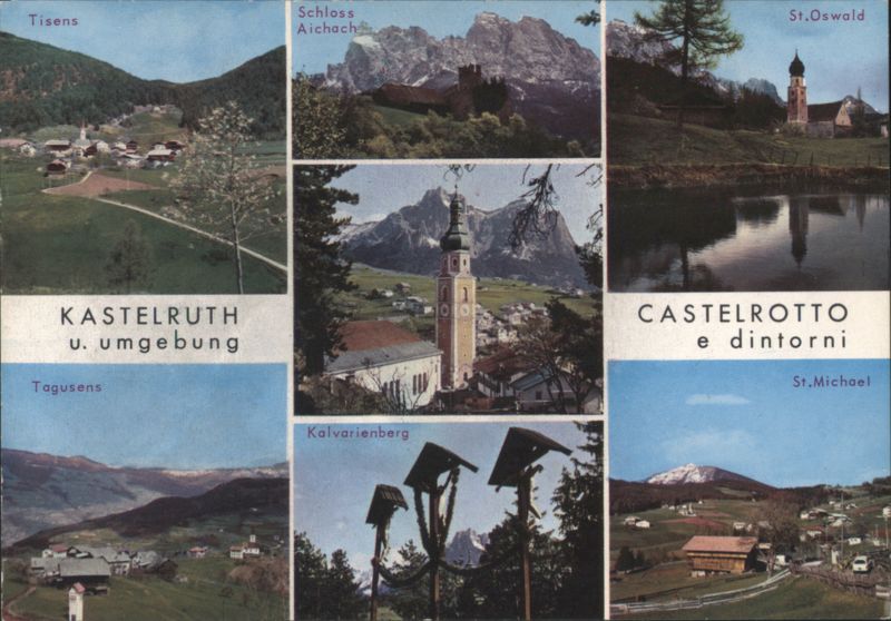 Kastelruth / Castelrotto & Surroundings Views Italy