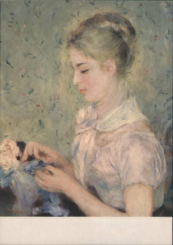 Auguste Renoir - La modiste (The Milliner) Art