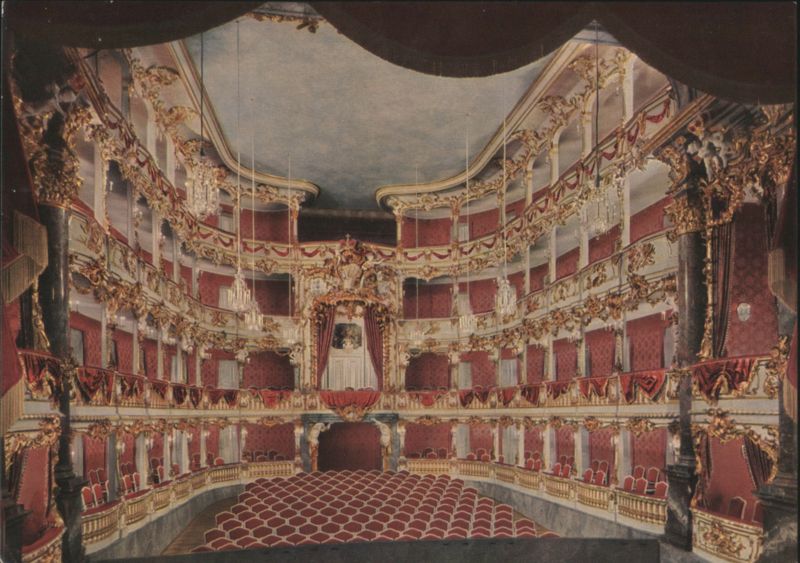 Altes Residenztheater (Cuvilliés-Theater) Interior Munich Germany