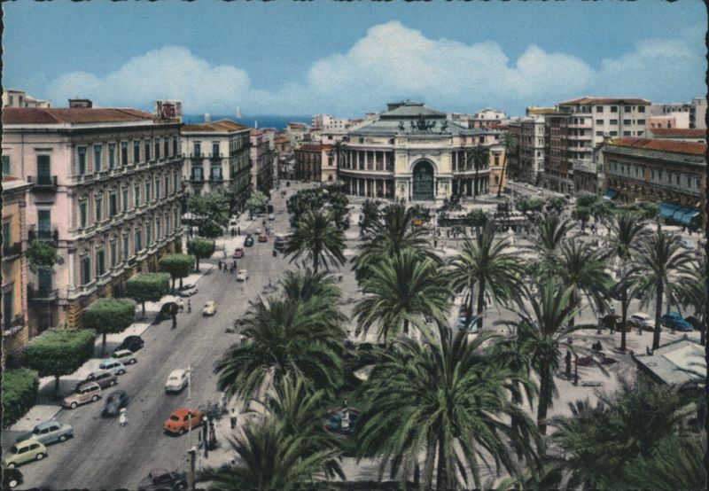 Palermo Politeama Garibaldi Theatre, Piazza Castelnuovo Italy