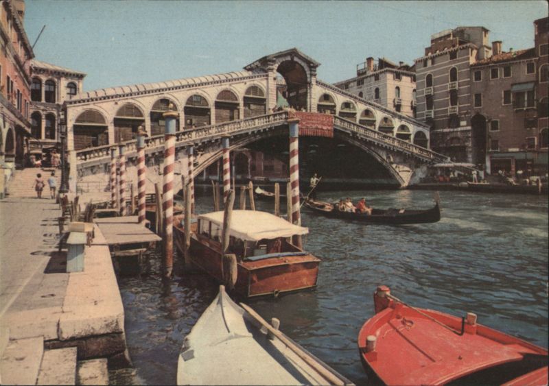Rialto Bridge, Venice Venezia Italy