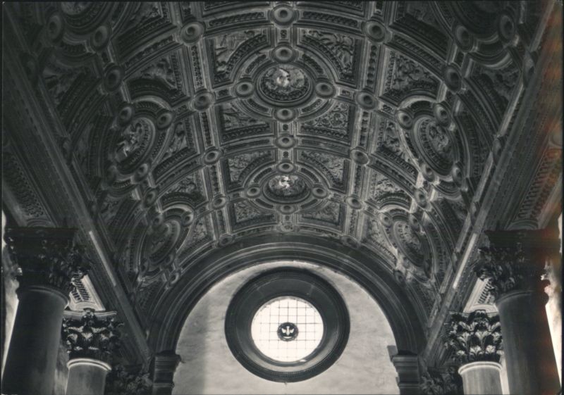 Florence, S. Spirito Church, Sacristy Vestibule Vault Firenze Italy