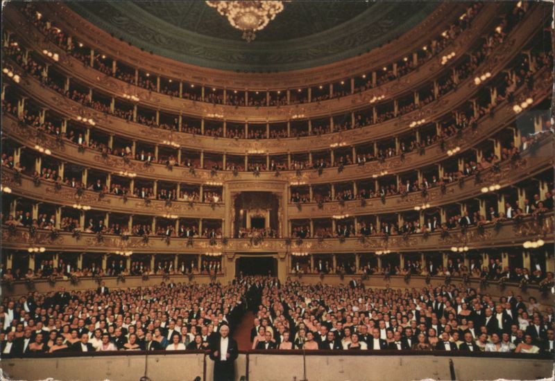 Teatro Alla Scala Interior, Milan, Italy