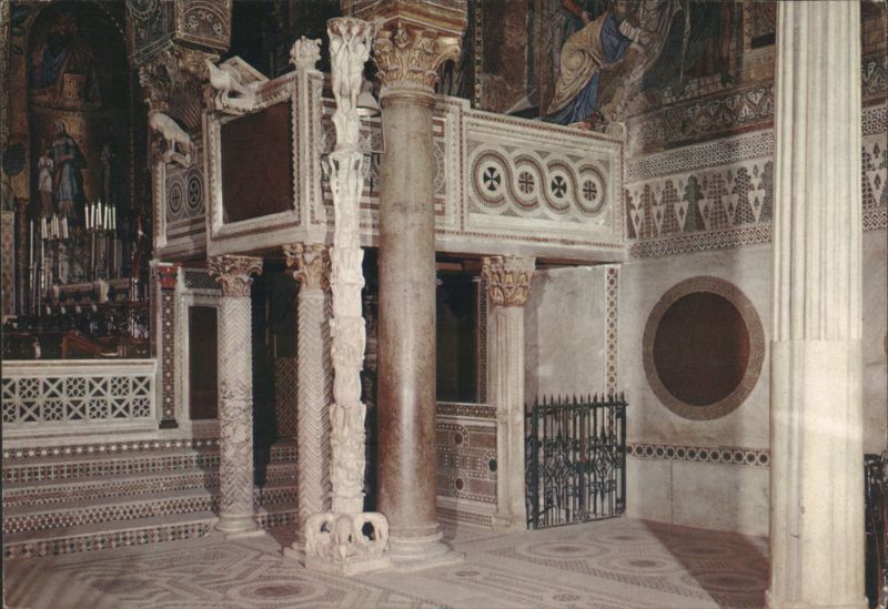 Palatine Chapel Palermo, Royal Chapel Mosaics & Pulpit Italy