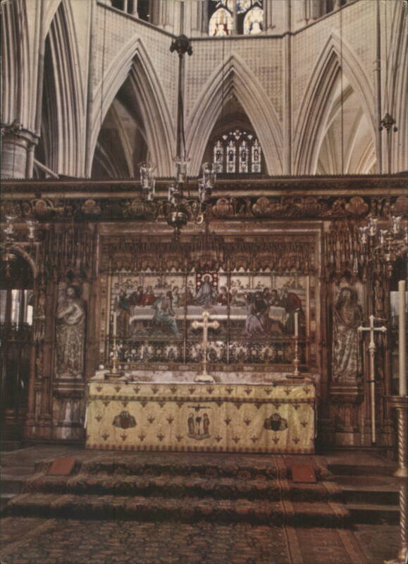 The High Altar, Westminster Abbey London England