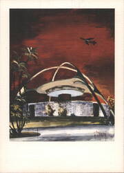 Los Angeles International Air Terminal Theme Building Postcard