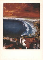Beautiful Coast View from Palos Verdes Postcard