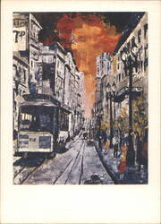 Powell Street Cable Car, San Francisco Postcard