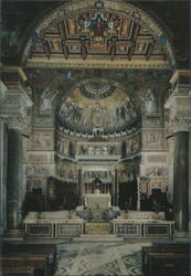 Church of S. Maria in Trastevere, High Altar Postcard