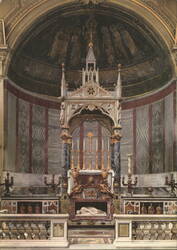 Basilica of Saint Cecilia - Baldachin, Arnolfo da Cambion Postcard