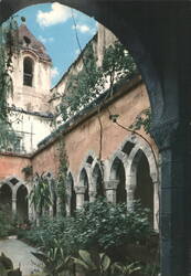 Sorrento St. Francis Cloister (1300) Postcard