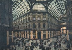 Napoli Galleria, Italy Postcard