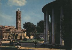 Tempio di Vesta & Chiesa S. Maria in Cosmedin Postcard