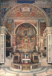 Basilica S. Maria Nova, Bernini's Confession, Rome Postcard