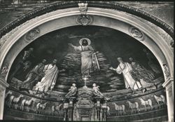 Basilica dei Ss. Cosma e Damiano, Apse Mosaic Postcard