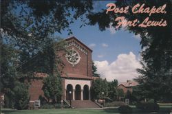 Main Post Chapel, Fort Lewis, WA Postcard