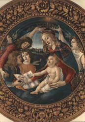 Sandro Botticelli, Our Lady of the Magnificat, Uffizi Postcard