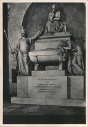 Basilica di S. Croce Monumento a Dante Alighieri Postcard