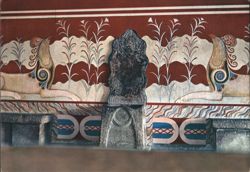Knossos, The Throne of Minos Postcard