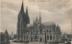Cologne. La Cathédrale. Postcard