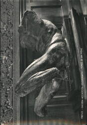 Michelangelo's Torso of a River, Galleria Accademia Postcard