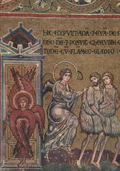 Adam & Eve Expelled from Paradise, Monreale Postcard