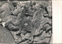 Elgin Marbles, Parthenon Frieze, Horsemen Procession Postcard