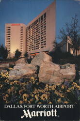 Dallas/Fort Worth Airport Marriott Hotel Postcard