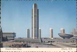 Empire State Plaza, Tower Building, Albany, NY Postcard
