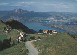 Rigi-Staffel, Vierwaldstättersee, Luzern und Pilatus Postcard