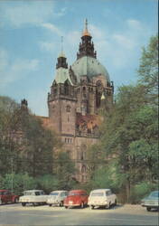Hannover Rathausturm Postcard