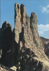 Dolomiti del Catinaccio, Torri del Vajolet m. 2821 Postcard